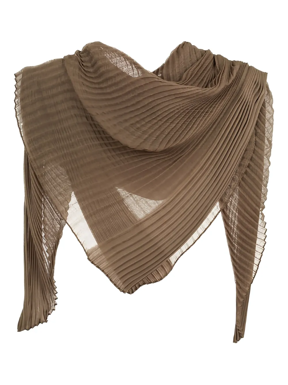 Плиссированный шарф GIORGIO ARMANI, коричневый
Плиссированный шарф GIORGIO ARMANI, коричневый