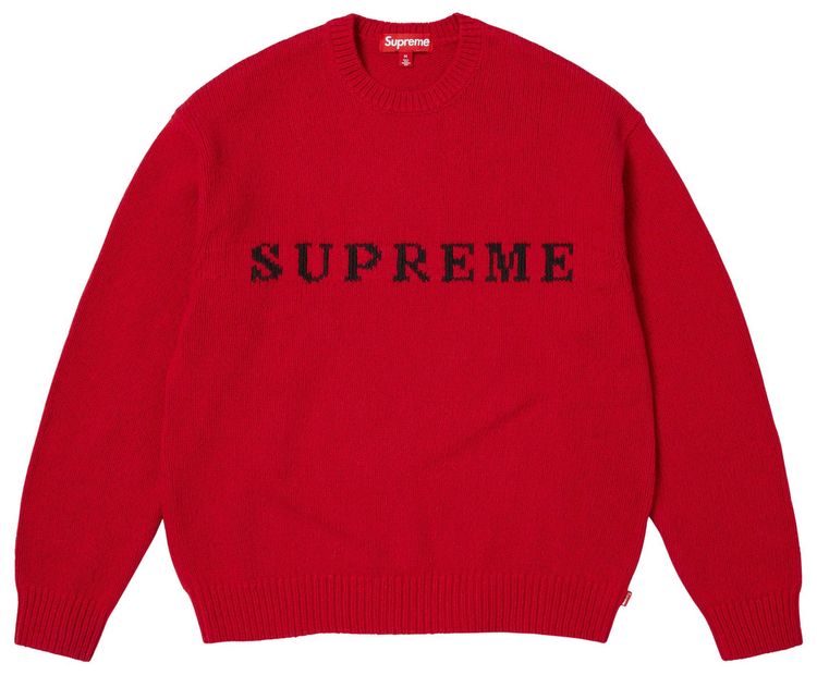 Свитер Supreme Contrast Logo, красный
Свитер Supreme Contrast Logo, красный