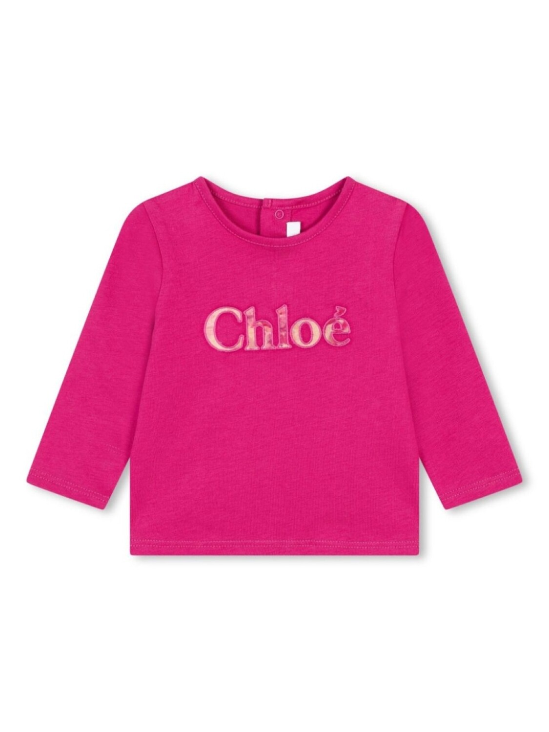 Chloé Kids футболка с вышитым логотипом, розовый
Chloé Kids футболка с вышитым логотипом, розовый