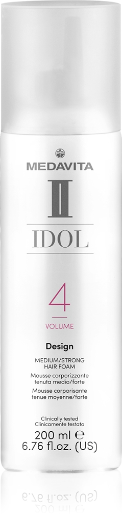 Мусс для укладки волос Idol Volume Medavita, medium-strong 200 мл
Мусс для укладки волос Idol Volume Medavita, medium-strong 200 мл