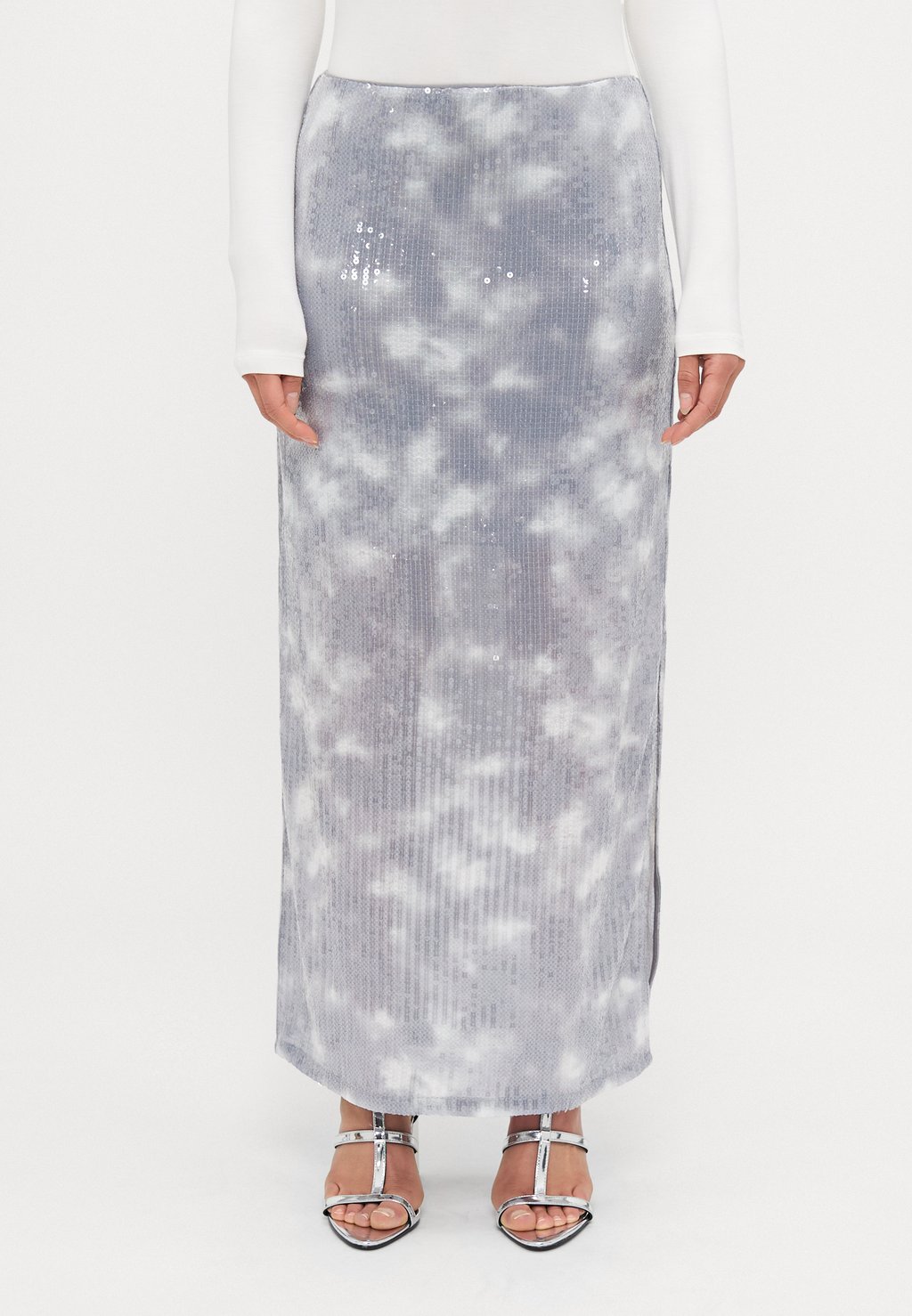 Юбка макси ONLGOLDA TUBE SKIRT ONLY Petite, серый 
Юбка макси ONLGOLDA TUBE SKIRT ONLY Petite, серый