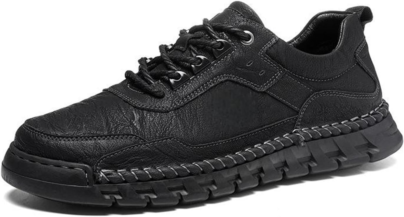 Мужские кожаные повседневные туристические туфли на шнуровке, ручная строчка, круглый носок, мягкая подошва, модные кроссовки, удобные, легкие, для прогулок, вождения и работы Generic, черный
Мужские кожаные повседневные туристические туфли на шнуровке, ручная строчка, круглый носок, мягкая подошва, модные кроссовки, удобные, легкие, для прогулок, вождения и работы Generic, черный