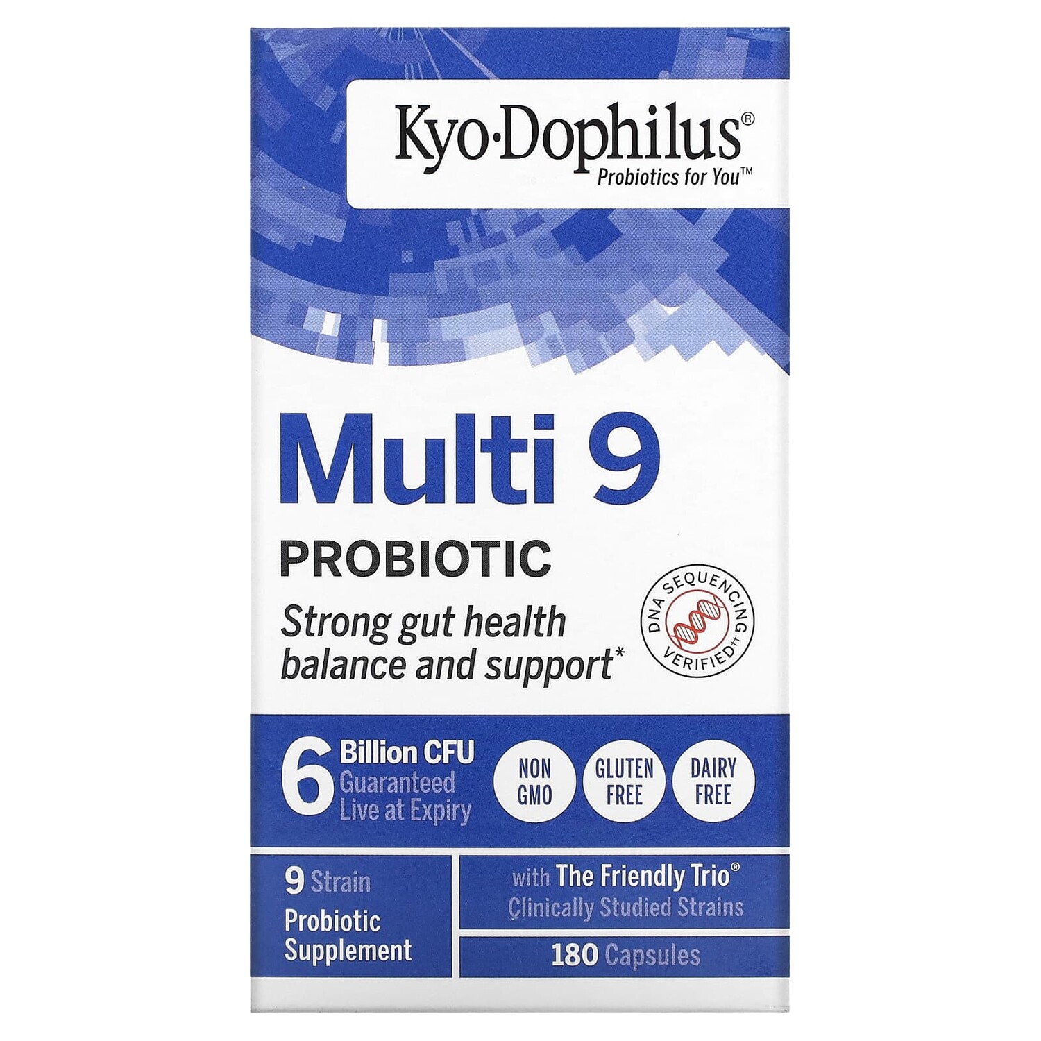 Kyolic Kyo-Dophilus 9 180 капсул
Kyolic Kyo-Dophilus 9 180 капсул