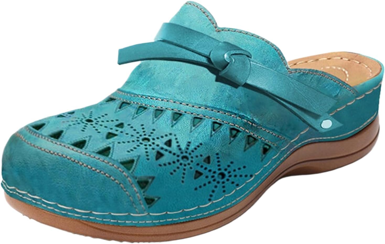 Женские сабо Canbebig, дышащие, с вырезом, удобные летние сандалии на танкетке, с закрытым носком, без застежек, пляжные, с поддержкой свода стопы, для улицы, широкие женские туфли, небесно-голубой
Женские сабо Canbebig, дышащие, с вырезом, удобные летние сандалии на танкетке, с закрытым носком, без застежек, пляжные, с поддержкой свода стопы, для улицы, широкие женские туфли, небесно-голубой