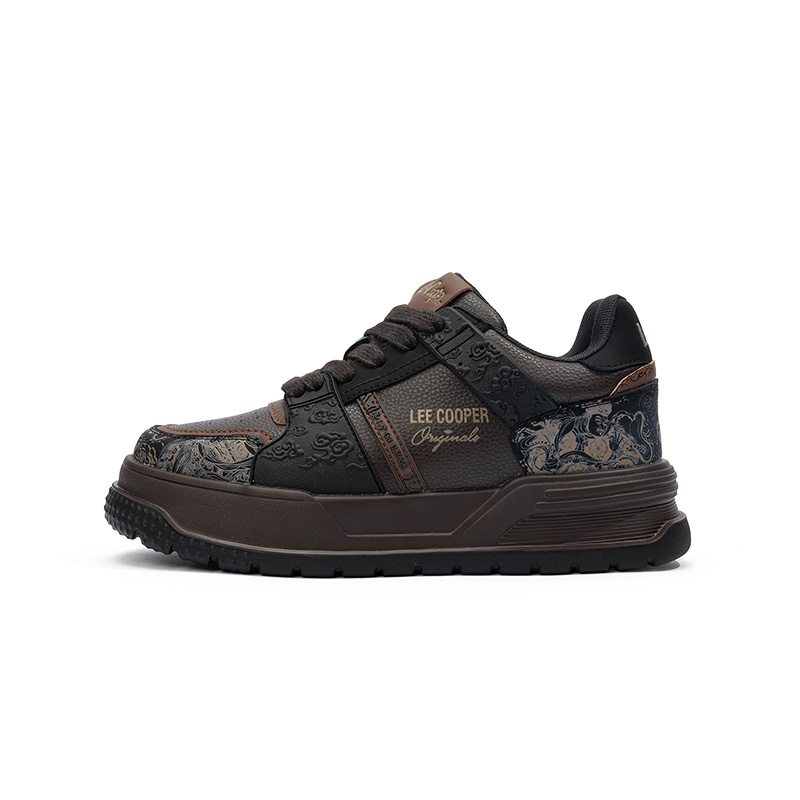 Lee Cooper Антискользящие износостойкие низкие скейтерские кроссовки мужские - черно-коричневые, цвет Black Brown
Lee Cooper Антискользящие износостойкие низкие скейтерские кроссовки мужские - черно-коричневые, цвет Black Brown