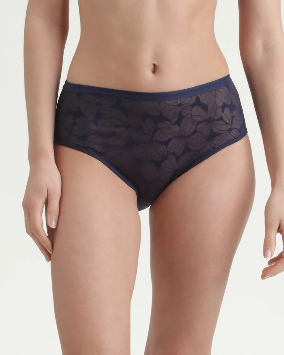 Высокие кружевные трусы Dim, синий
Высокие кружевные трусы Dim, синий