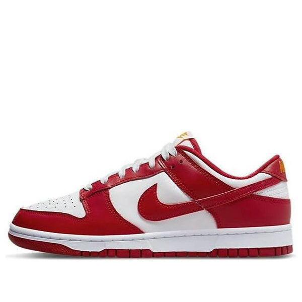 Кроссовки dunk low 'gym red' Nike, белый
Кроссовки dunk low 'gym red' Nike, белый