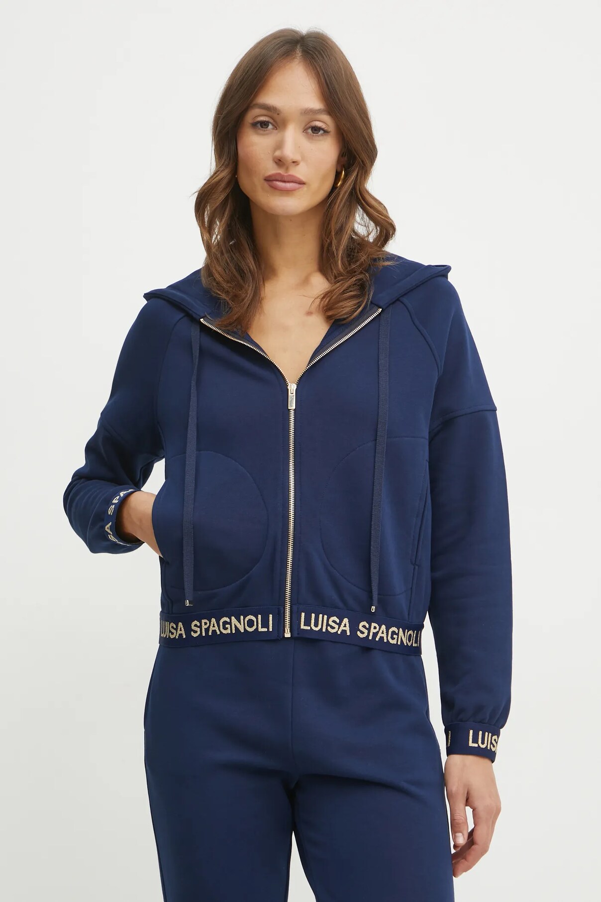 Толстовка Luisa Spagnoli, темно-синий 
Толстовка Luisa Spagnoli, темно-синий