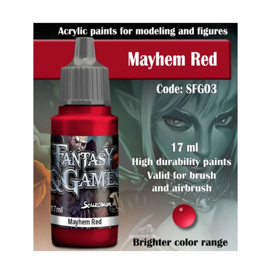 Хаос красный, Scalecolor Fantasy & Games Paints
Хаос красный, Scalecolor Fantasy & Games Paints