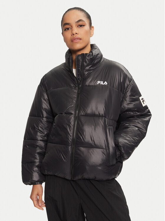 Пуховик стандартного кроя Fila, черный
Пуховик стандартного кроя Fila, черный