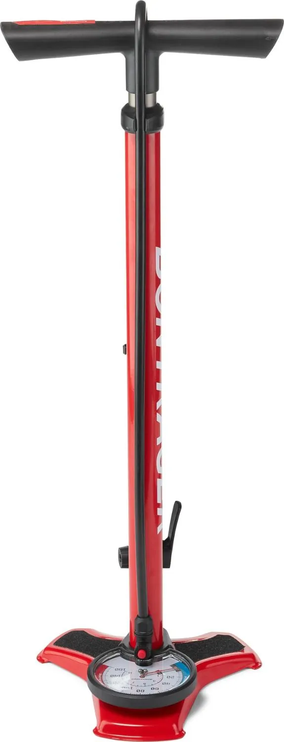 Напольный насос с двойной зарядкой Bontrager, Red
Напольный насос с двойной зарядкой Bontrager, Red