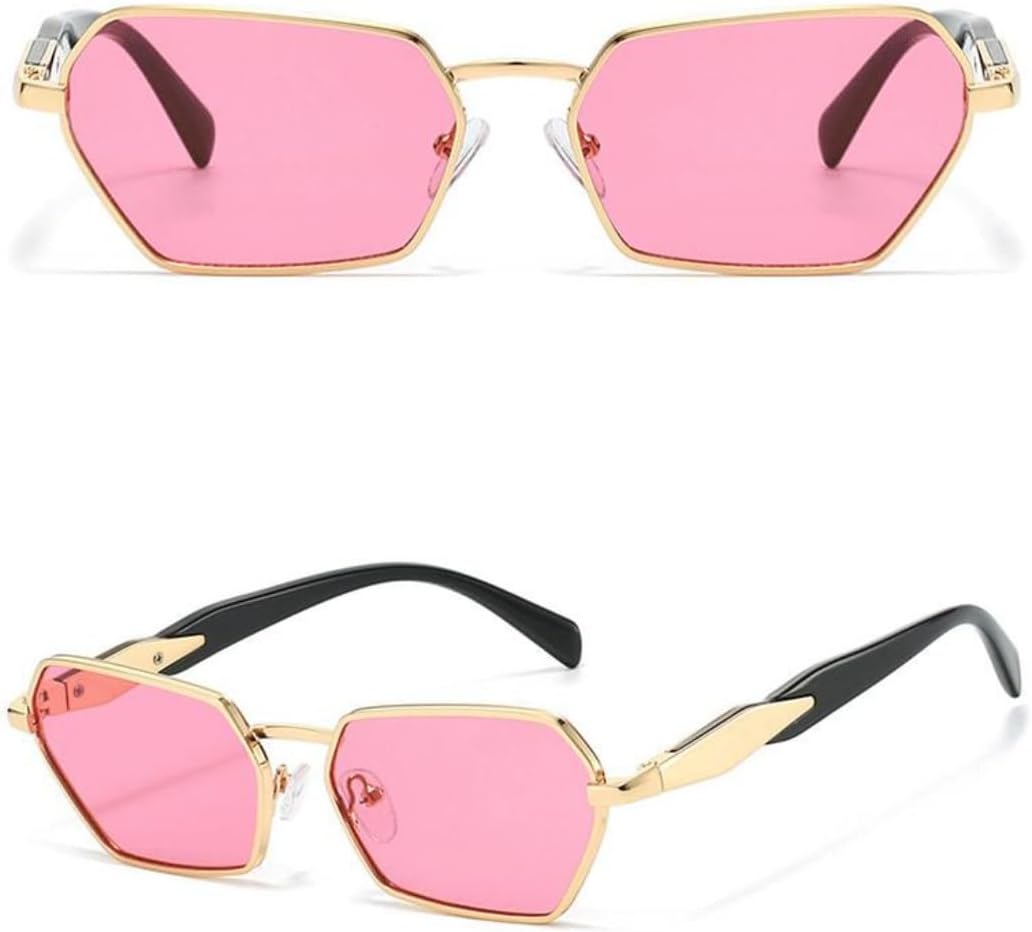 Модные солнцезащитные очки в металлической многоугольной оправе, маленькие, для женщин и мужчин, с изысканным стилем, подчеркивающим индивидуальность, в стиле ретро и повседневном дизайне TVTBBVV, 5
Модные солнцезащитные очки в металлической многоугольной оправе, маленькие, для женщин и мужчин, с изысканным стилем, подчеркивающим индивидуальность, в стиле ретро и повседневном дизайне TVTBBVV, 5