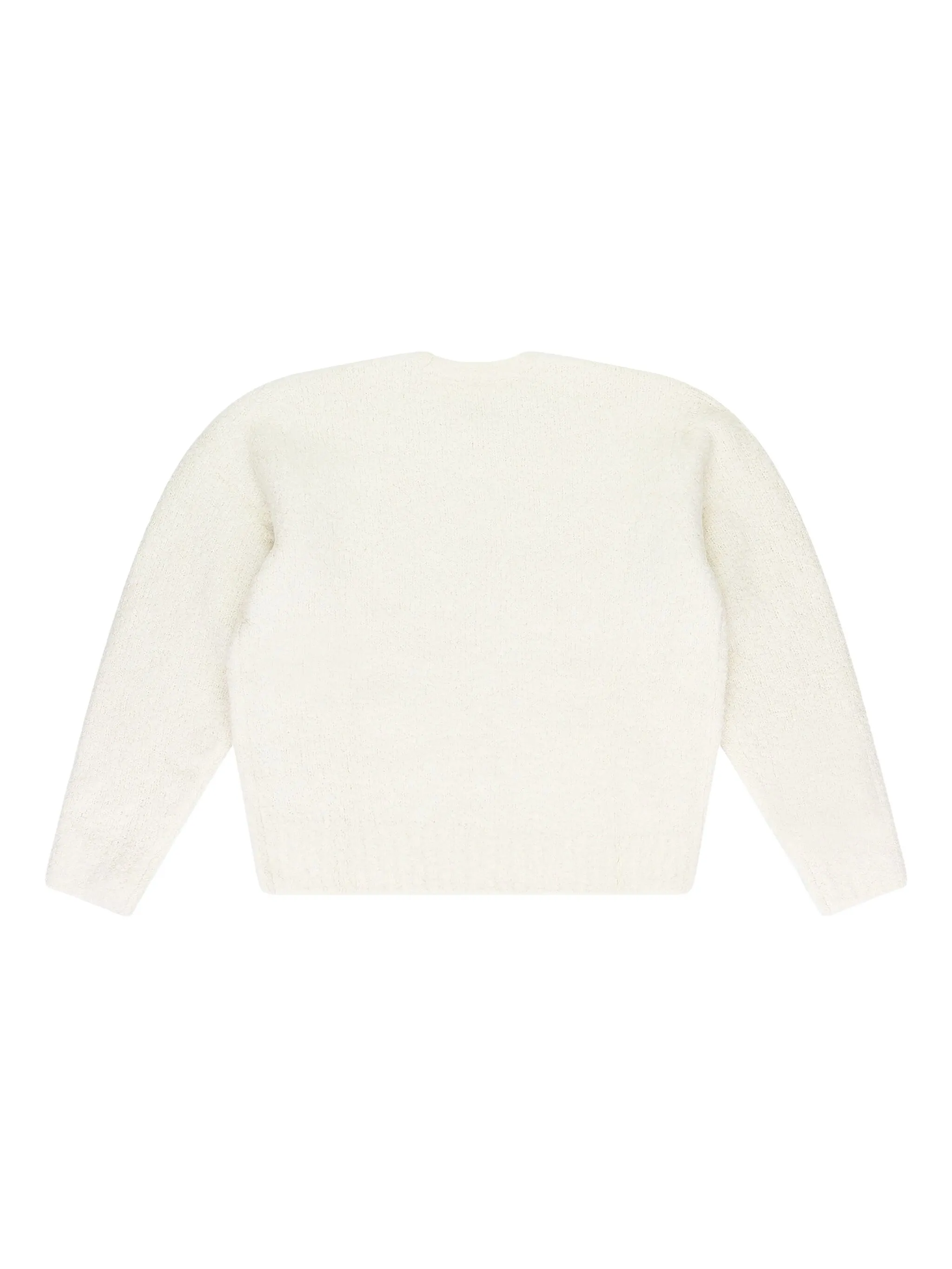 Свитер из ткани букле с круглым вырезом Aimé Leon Dore, белый
Свитер из ткани букле с круглым вырезом Aimé Leon Dore, белый