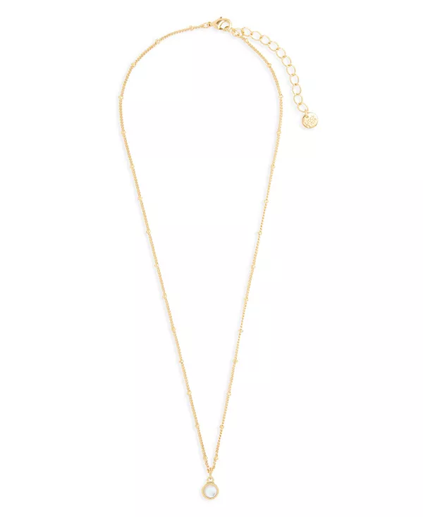 Ожерелье с подвеской Lane, покрытое 14-каратным золотом Brook & York, gold-plated
Ожерелье с подвеской Lane, покрытое 14-каратным золотом Brook & York, gold-plated