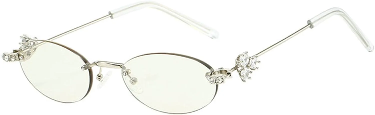 Солнцезащитные очки Willochra Bling с овальными стразами для женщин, модные, стильные, в духе Y2k, с бриллиантами, защита от ультрафиолета UV400, металлические, C4
Солнцезащитные очки Willochra Bling с овальными стразами для женщин, модные, стильные, в духе Y2k, с бриллиантами, защита от ультрафиолета UV400, металлические, C4