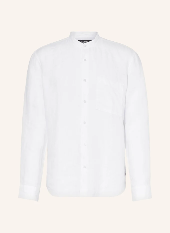 Льняная рубашка классического кроя с воротником-стойкой Marc O'Polo, белый
Льняная рубашка классического кроя с воротником-стойкой Marc O'Polo, белый