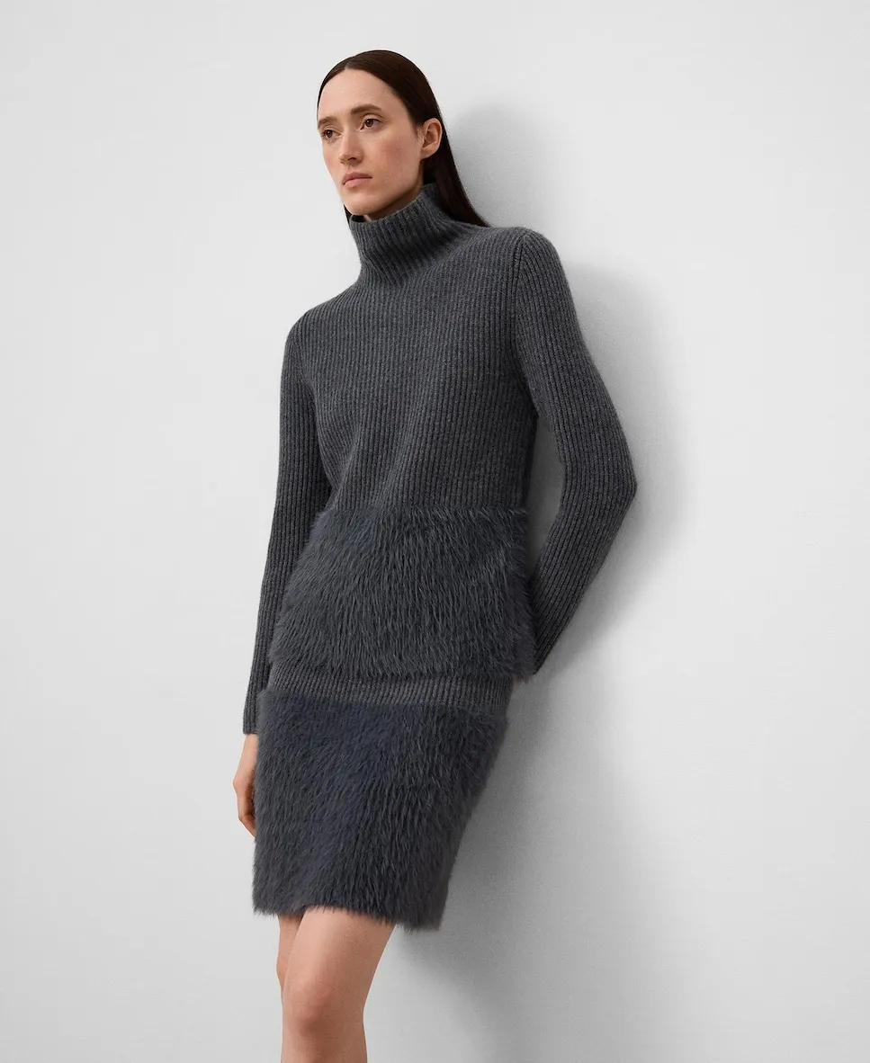 Женский вязаный джемпер с пушистым эффектом Adolfo Dominguez, темно-серый
Женский вязаный джемпер с пушистым эффектом Adolfo Dominguez, темно-серый