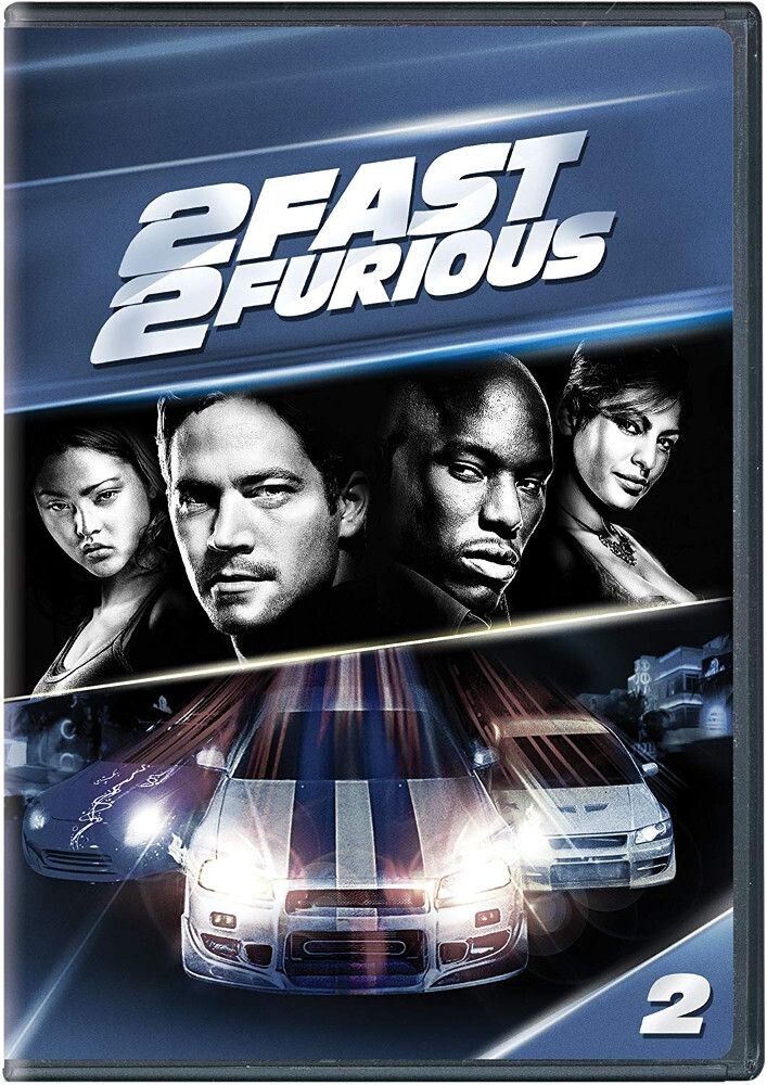 Диск DVD 2 Fast 2 Furious
Диск DVD 2 Fast 2 Furious