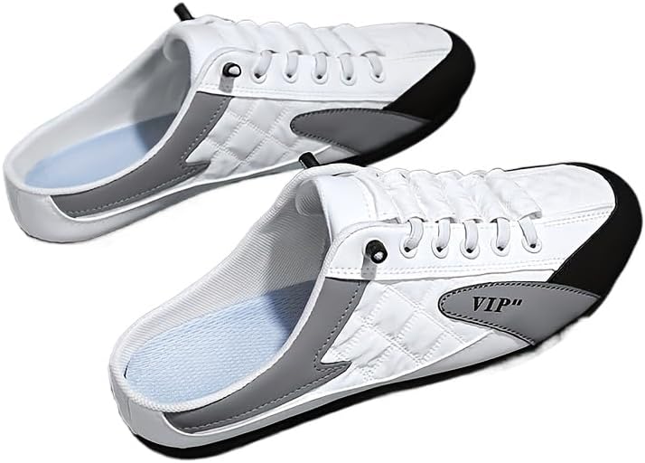 Модные мужские слипоны на весну и лето, повседневные и домашние кроссовки-мулы, нескользящие удобные лоферы для работы, походов и трекинга Azttoztto, белый
Модные мужские слипоны на весну и лето, повседневные и домашние кроссовки-мулы, нескользящие удобные лоферы для работы, походов и трекинга Azttoztto, белый