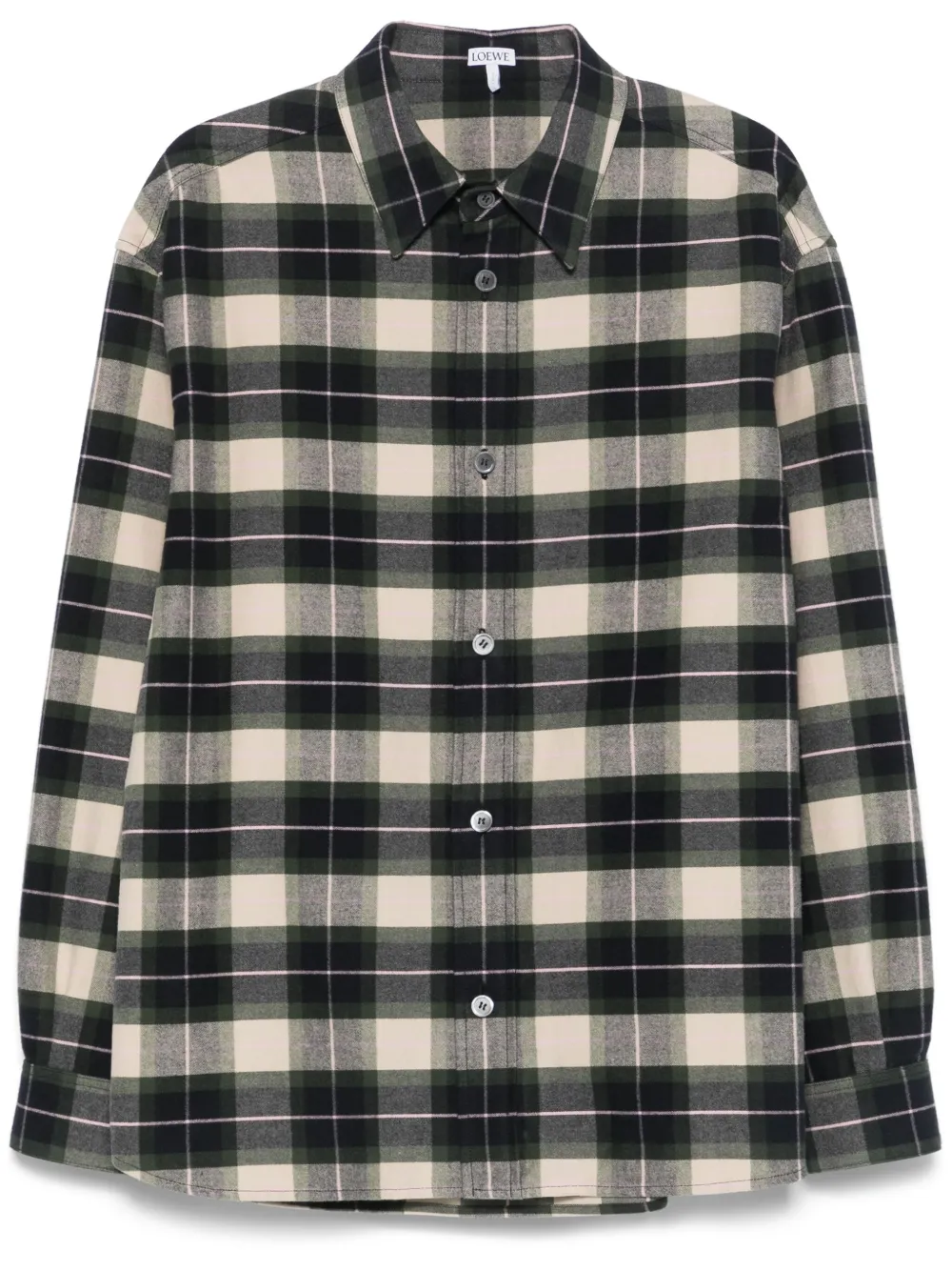 Клетчатая рубашка LOEWE, зеленый
Клетчатая рубашка LOEWE, зеленый