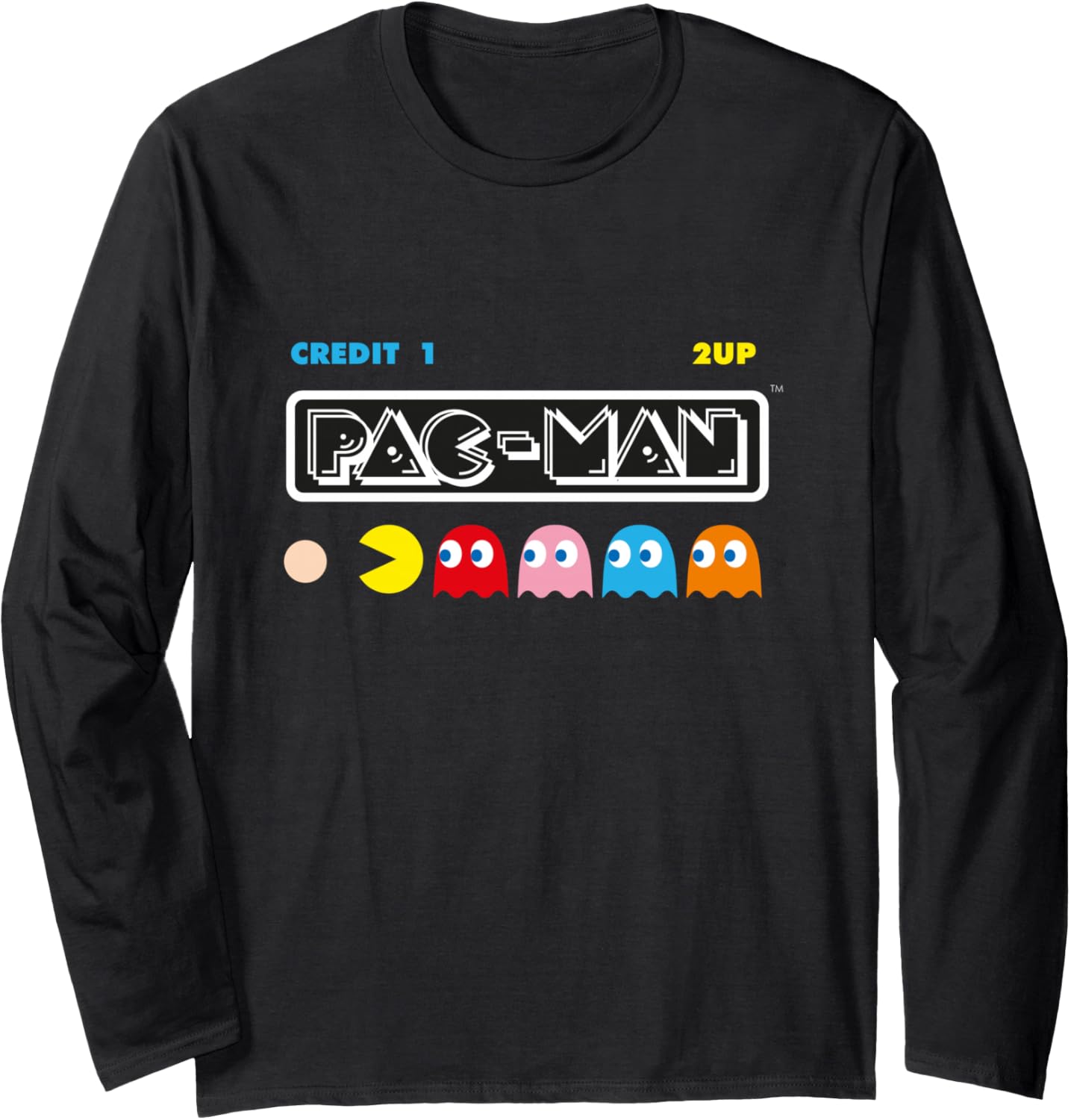 Футболка с длинными рукавами Pac-Man Bandai Namco Entertainment Inc., черный
Футболка с длинными рукавами Pac-Man Bandai Namco Entertainment Inc., черный