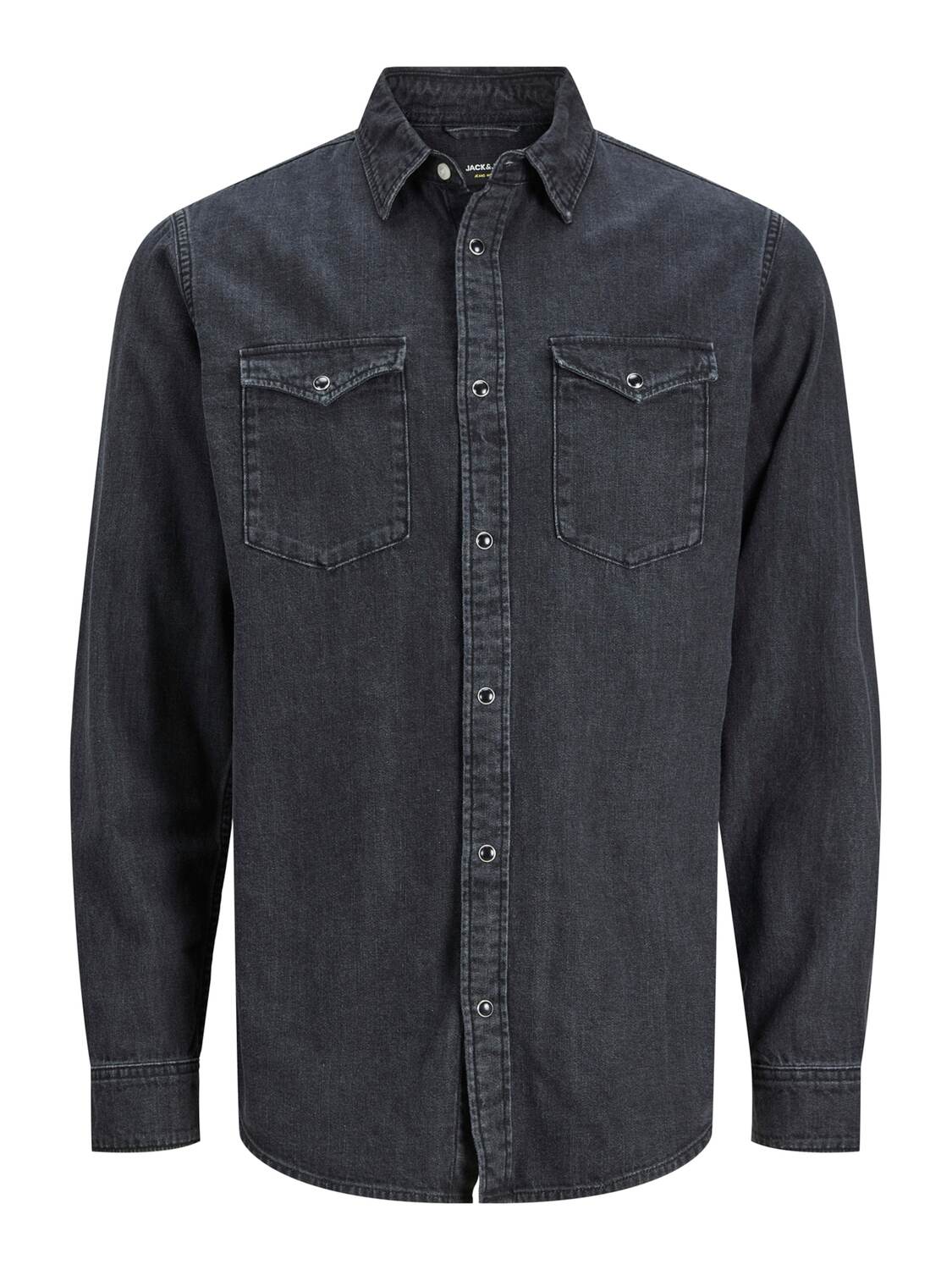 JACK & JONES Рубашка 'JWHSHERIDAN' Slim fit на пуговицах, черная
JACK & JONES Рубашка 'JWHSHERIDAN' Slim fit на пуговицах, черная