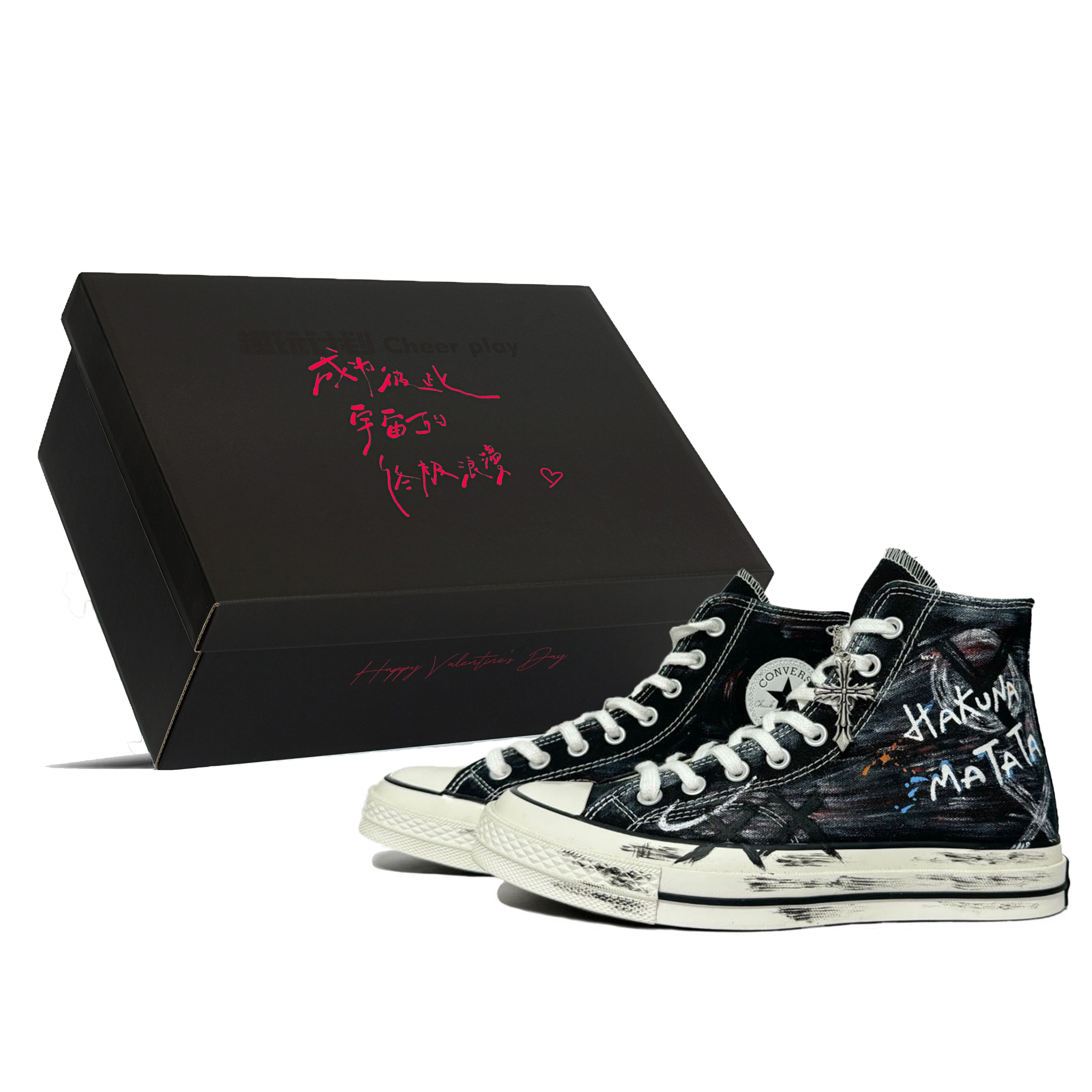 Converse Chuck 70 Chasing Light Abrasion Resistant высокие кроссовки из холста мужские Black
Converse Chuck 70 Chasing Light Abrasion Resistant высокие кроссовки из холста мужские Black