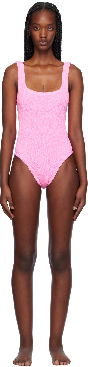 Розовый купальник с квадратным вырезом Hunza G, Bubblegum
Розовый купальник с квадратным вырезом Hunza G, Bubblegum