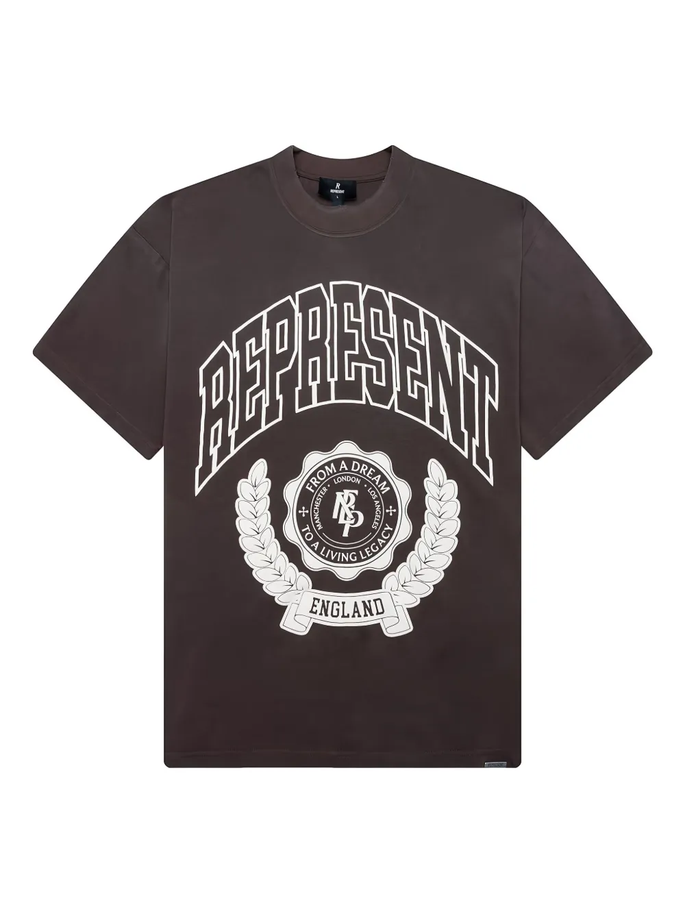 Футболка с принтом логотипа Represent, коричневый
Футболка с принтом логотипа Represent, коричневый