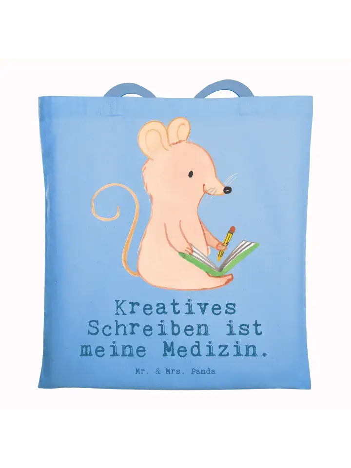 Сумка для переноски Mr & Mrs Panda Maus Kreatives Schreiben, небесно-синий
Сумка для переноски Mr & Mrs Panda Maus Kreatives Schreiben, небесно-синий