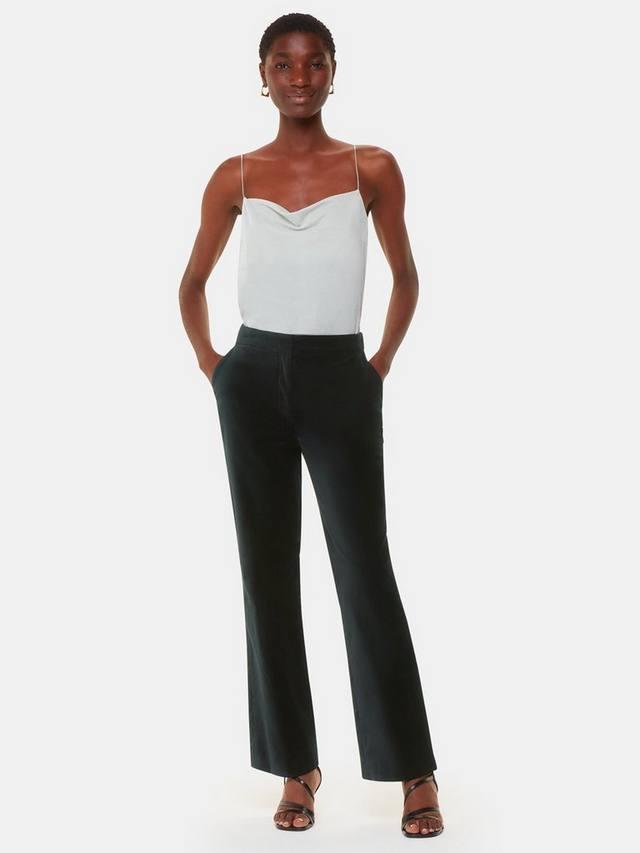 Бархатные брюки helena с прямыми штанинами Whistles, черный
Бархатные брюки helena с прямыми штанинами Whistles, черный