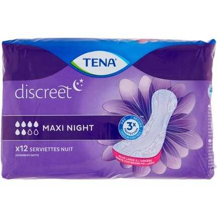 Tena Lady Maxi Ночная защита 12 шт.
Tena Lady Maxi Ночная защита 12 шт.