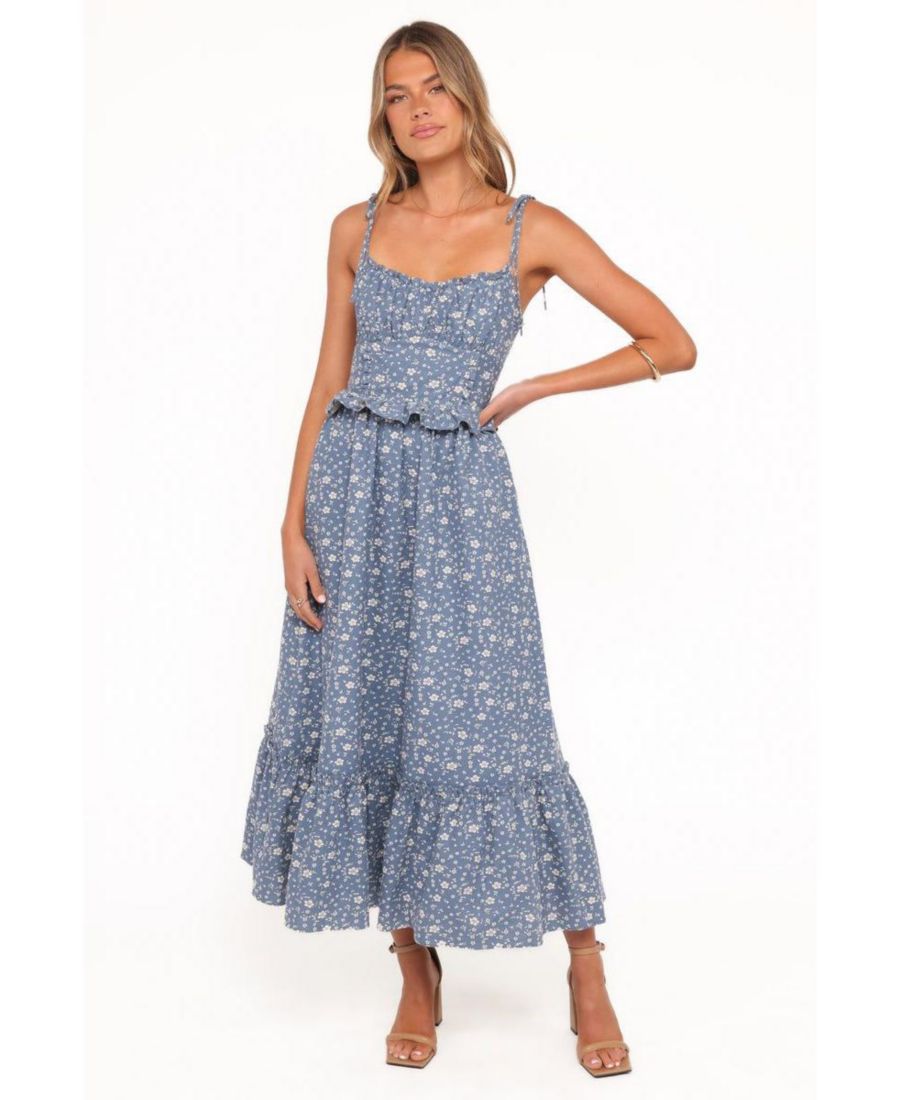 Женское платье миди Petal and Pup, Blue floral
Женское платье миди Petal and Pup, Blue floral