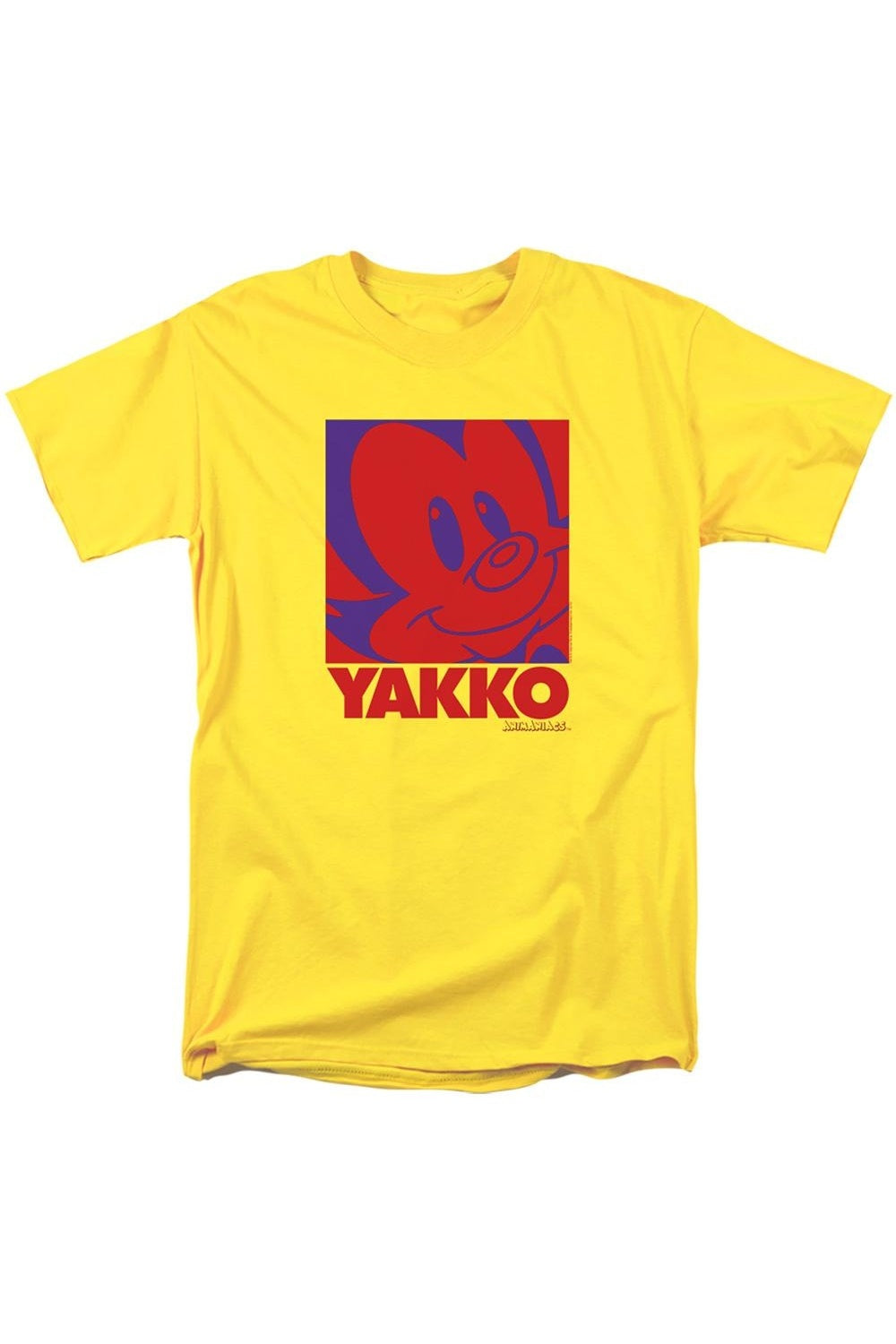 Футболка для взрослых Animaniacs Pop Yakko с короткими рукавами Gildan, желтый
Футболка для взрослых Animaniacs Pop Yakko с короткими рукавами Gildan, желтый