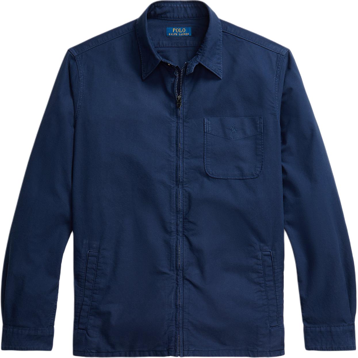 Хлопковая рубашка-овершот Polo Ralph Lauren, синий
Хлопковая рубашка-овершот Polo Ralph Lauren, синий
