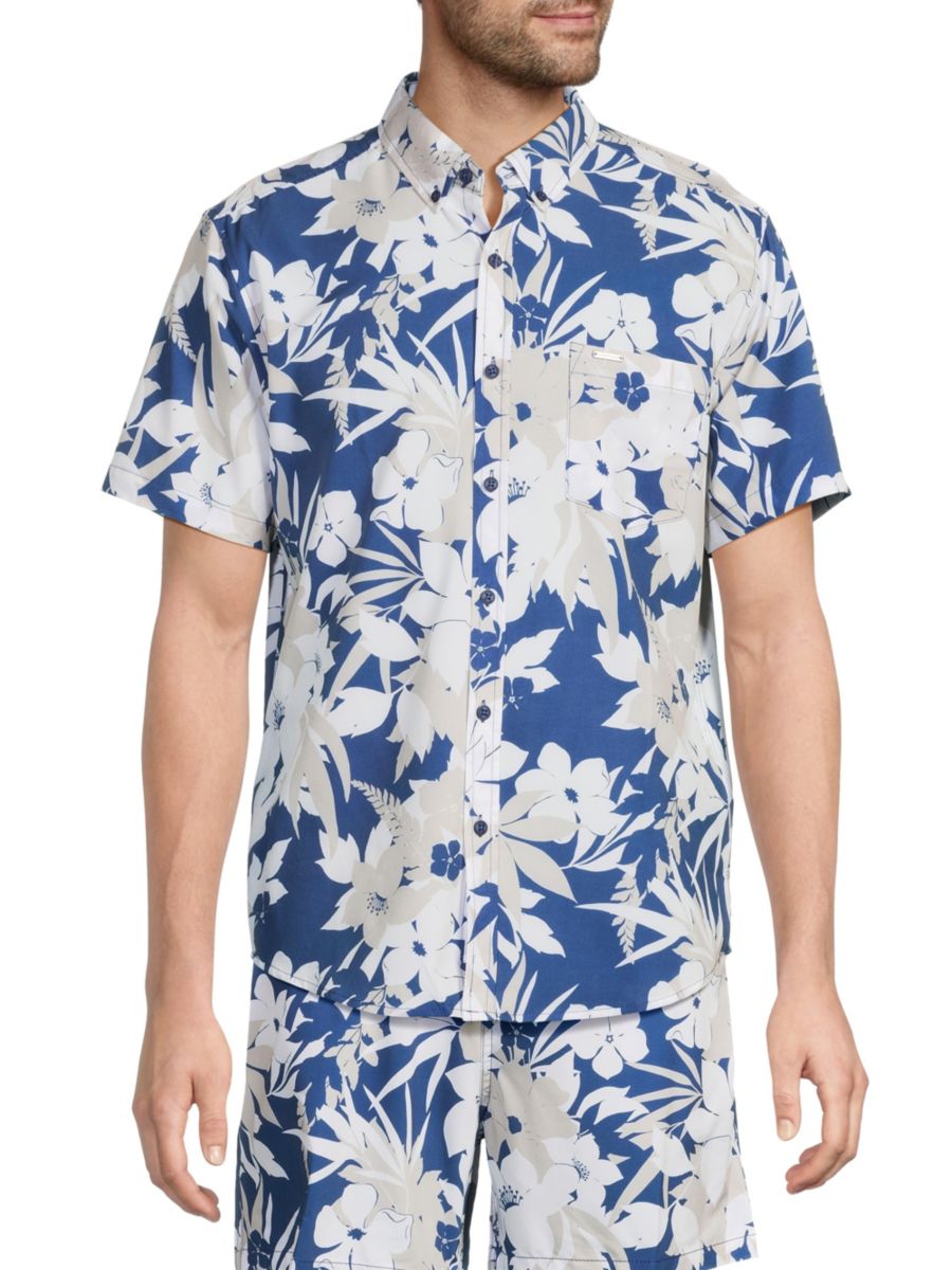 Рубашка с короткими рукавами из тропического эластичного материала Vintage Summer, темно-синий
Рубашка с короткими рукавами из тропического эластичного материала Vintage Summer, темно-синий