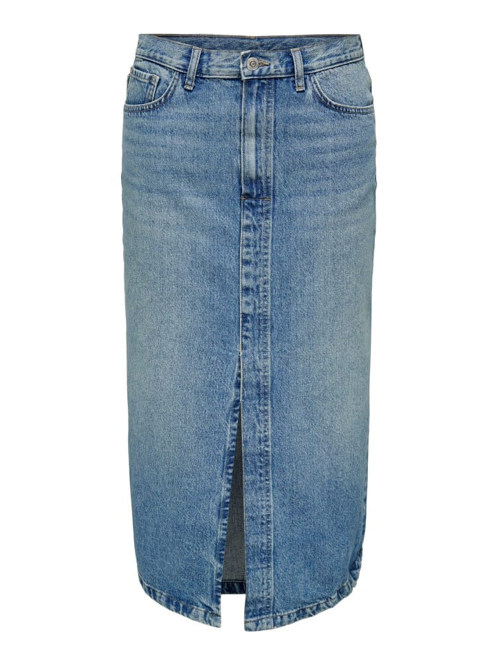 Юбка до колена ONLY, Средне-синий деним
Юбка до колена ONLY, Средне-синий деним