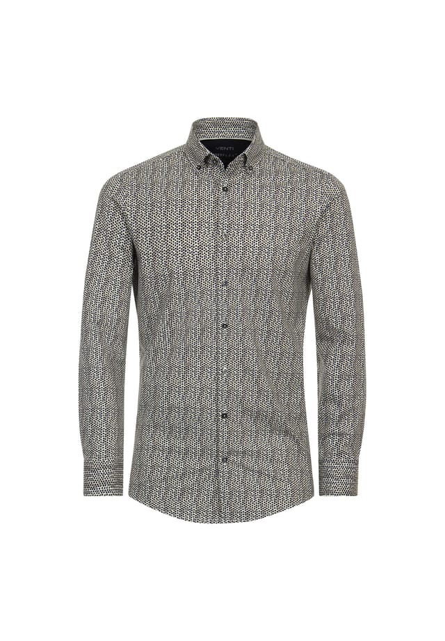 Рубашка с деловым принтом современный крой Venti, зеленый
Рубашка с деловым принтом современный крой Venti, зеленый