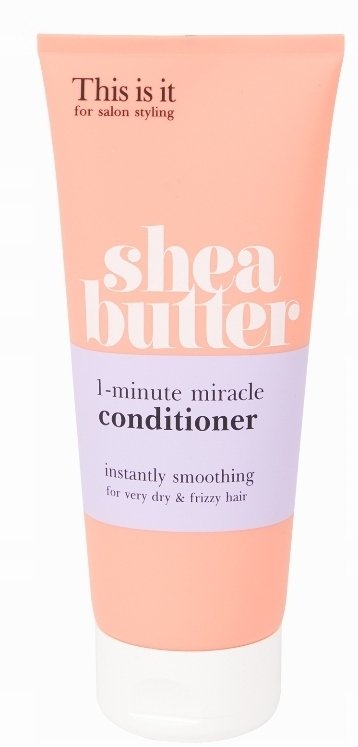 This Is It 1-минутный кондиционер для сухих, поврежденных волос 200 мл масло ши Inna marka
This Is It 1-минутный кондиционер для сухих, поврежденных волос 200 мл масло ши Inna marka