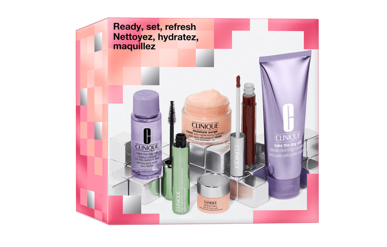 QIANBI 2024 рождественское лимитированное издание сияющий осветляющий набор для ухода за кожей увлажняющий комплект из шести предметов CLINIQUE
QIANBI 2024 рождественское лимитированное издание сияющий осветляющий набор для ухода за кожей увлажняющий комплект из шести предметов CLINIQUE