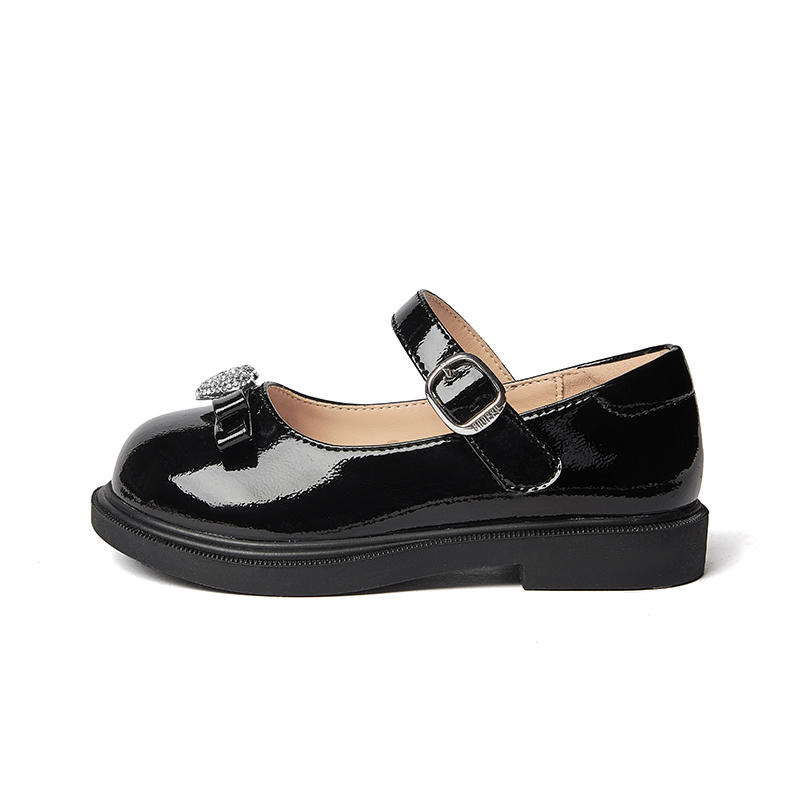 Низкие детские кожаные туфли для детей Snoffy, черный
Низкие детские кожаные туфли для детей Snoffy, черный