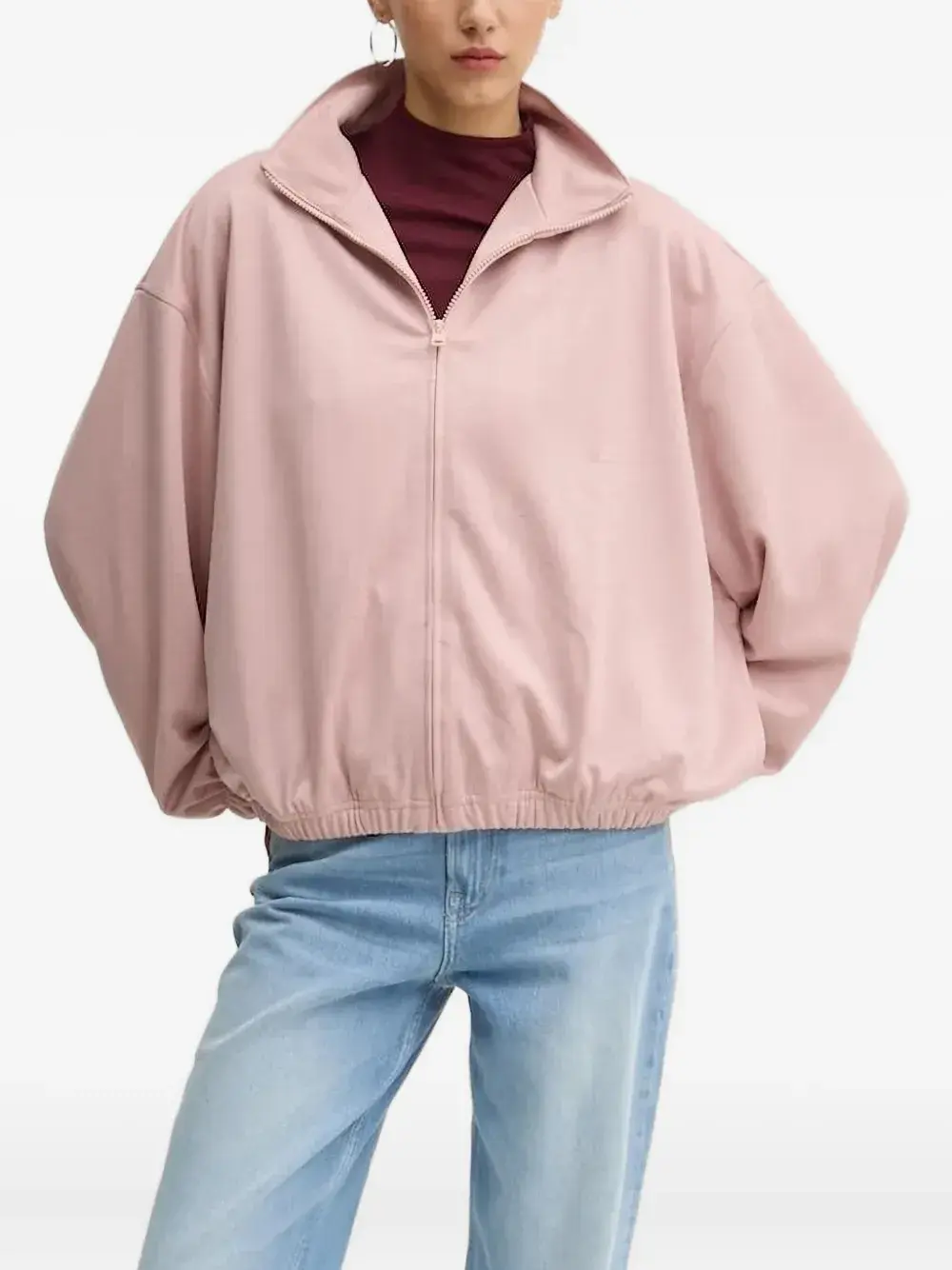 Толстовка с логотипом и жаккардовым узором HUGO, розовый
Толстовка с логотипом и жаккардовым узором HUGO, розовый