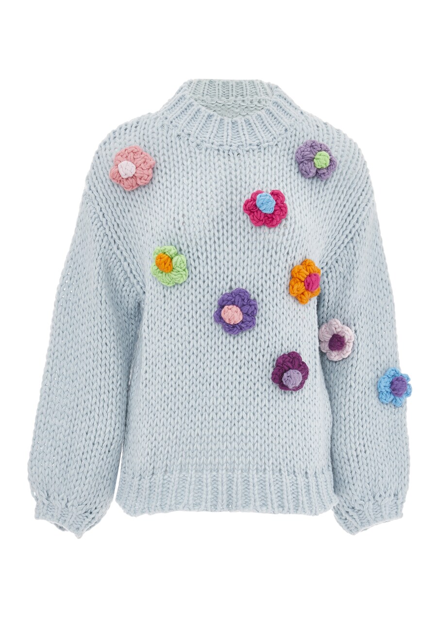 Свитер ebeeza, светло-синий
Свитер ebeeza, светло-синий