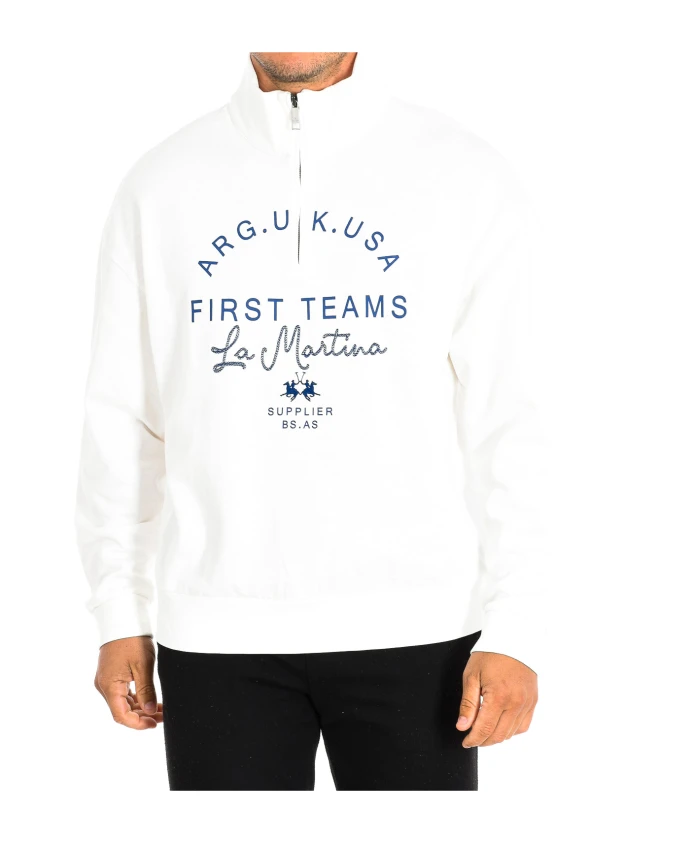 Толстовка на молнии La Martina, белый
Толстовка на молнии La Martina, белый