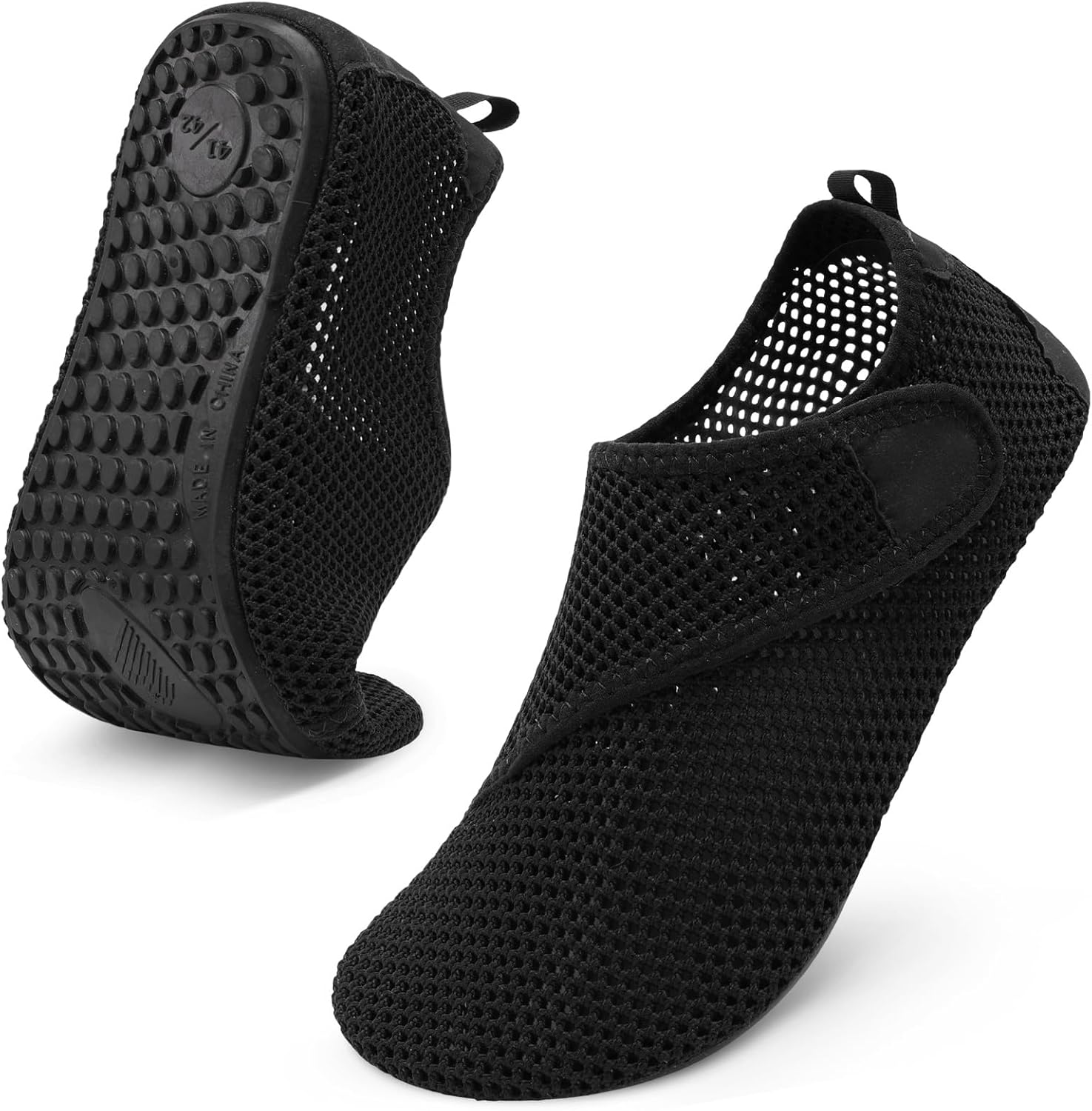 Быстросохнущие водные спортивные кроссовки для плавания BARERUN (унисекс), черный
Быстросохнущие водные спортивные кроссовки для плавания BARERUN (унисекс), черный