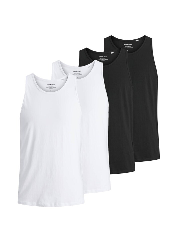 Майка Jack & Jones, черный/белый
Майка Jack & Jones, черный/белый