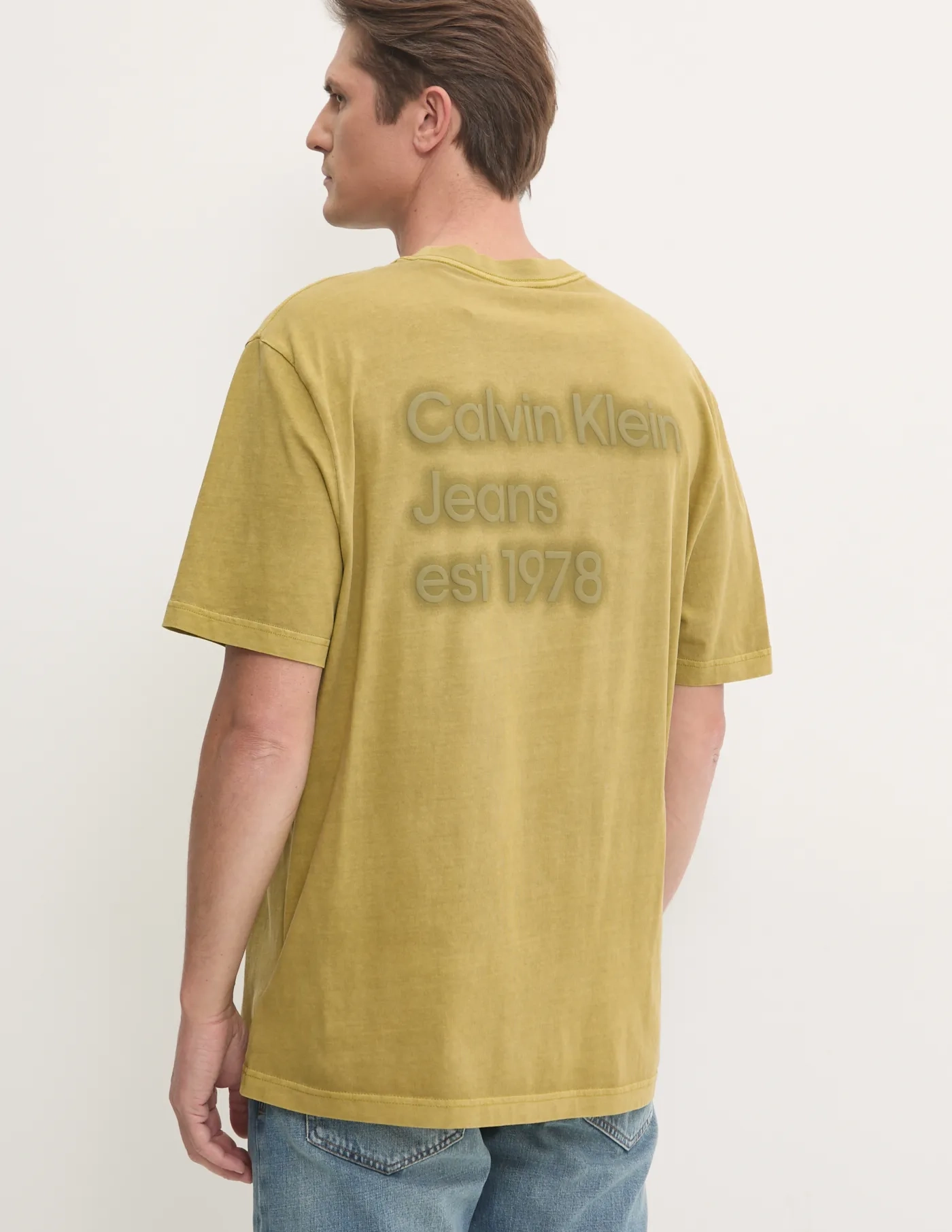 Хлопковая футболка Calvin Klein Jeans, зеленый
Хлопковая футболка Calvin Klein Jeans, зеленый