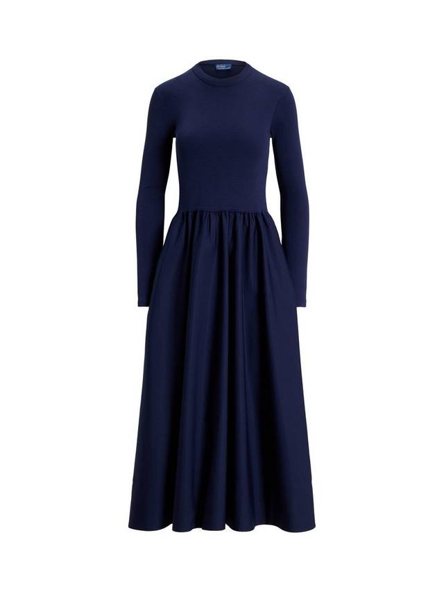 Хлопковое поло с длинными рукавами макси-платье Ralph Lauren, Navy
Хлопковое поло с длинными рукавами макси-платье Ralph Lauren, Navy