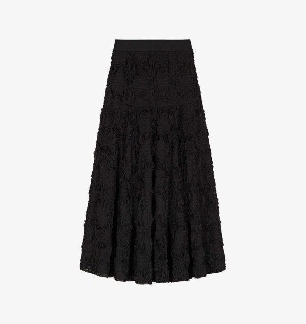 Юбка макси с эластичной талией и цветочной аппликацией Maje, мультиколор
Юбка макси с эластичной талией и цветочной аппликацией Maje, мультиколор