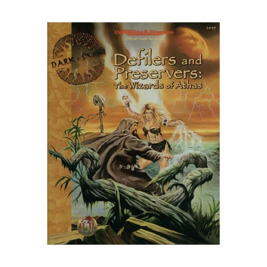 Defilers and Preservers - The Wizards of Athas, Dark Sun, мягкая обложка
Defilers and Preservers - The Wizards of Athas, Dark Sun, мягкая обложка